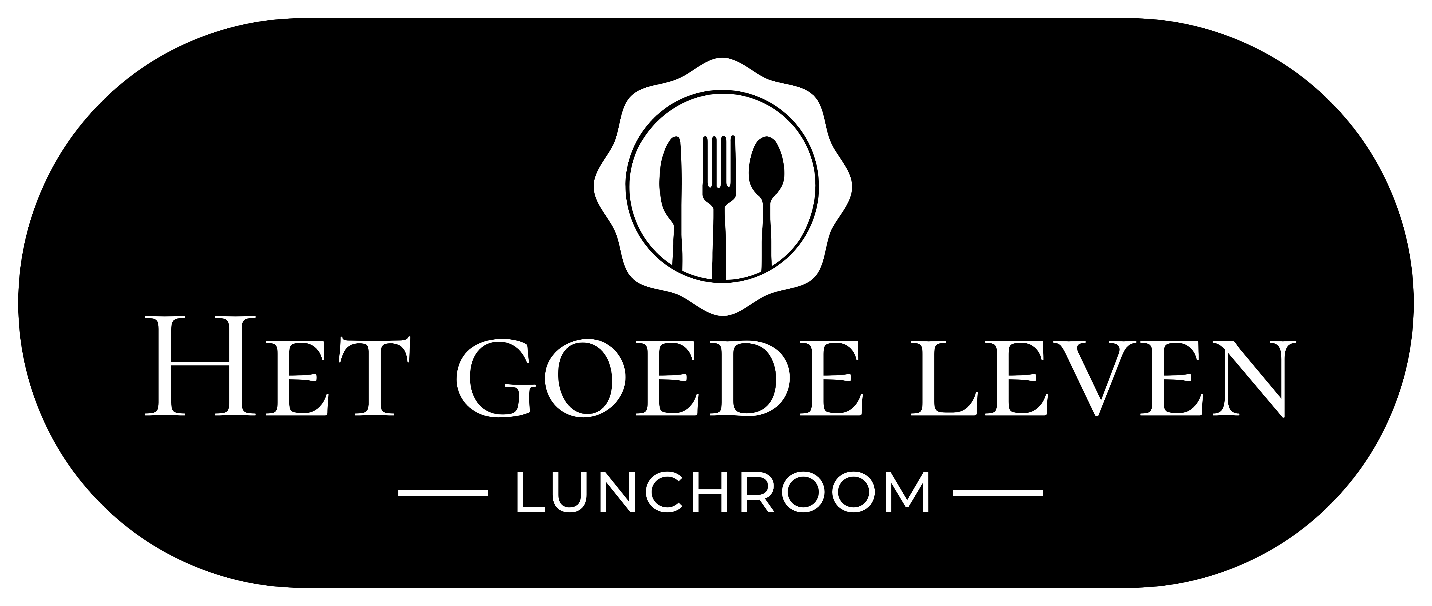 Het logo van Lunchroom Het goede leven te Veendam